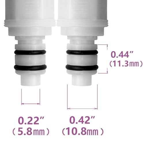 IRONSTAR Quick-Disconnect Hose Barb Insert, Quick Connect Hose Fittings, Plastic Quick Connect Male/Female Coupling Connector, 1/4" Inner Diameter hose, 2 Female Connectors and 2 Male Connectors - Image 3