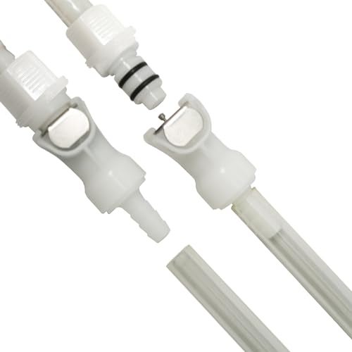 IRONSTAR Quick-Disconnect Hose Barb Insert, Quick Connect Hose Fittings, Plastic Quick Connect Male/Female Coupling Connector, 1/4" Inner Diameter hose, 2 Female Connectors and 2 Male Connectors - Image 5