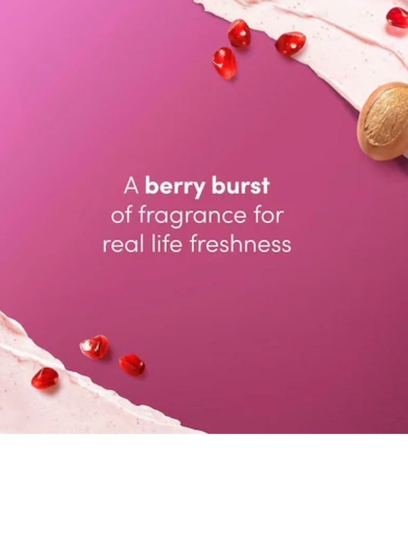 Dove Body Scrub (Pomegranate Seeds & Shea Butter) 298g 2pcs - Image 3