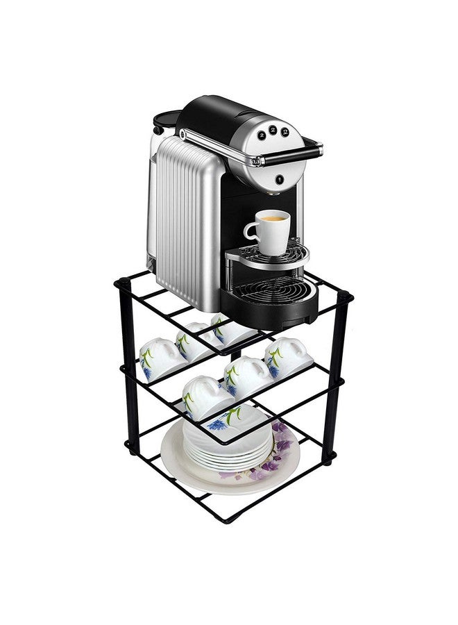 D&V ENGINEERING - Creative in innovation Multi Purpose 3-Tier Metal Kitchen Corner Shelf Rack, Cabinet Organizer/Tray - Image 4