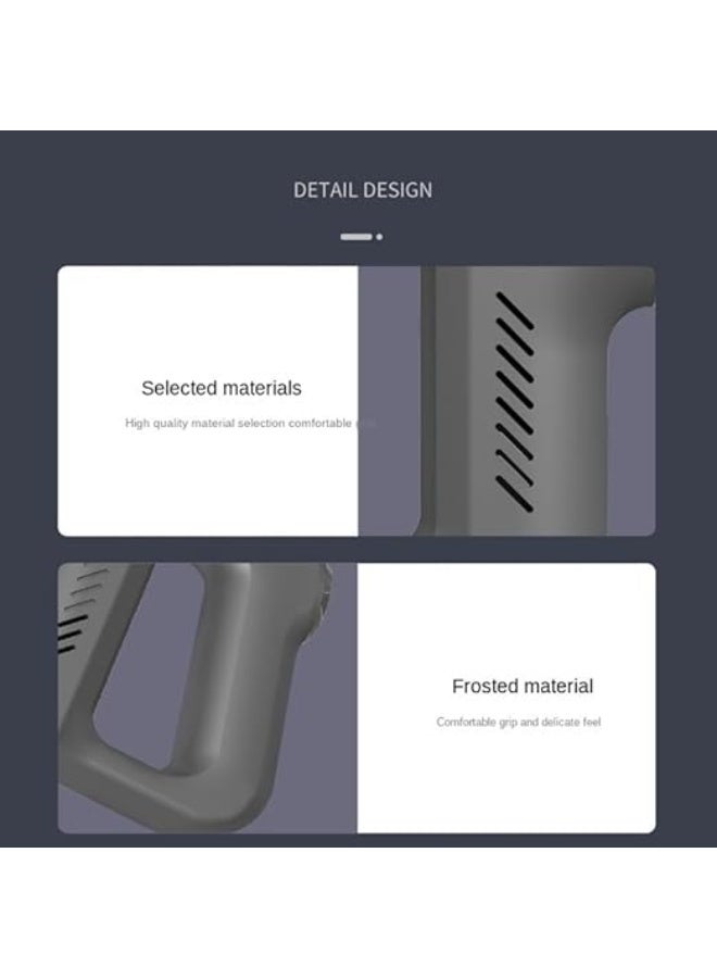 جهاز تدليك عضلي أصلي صغير محمول – جهاز مساج كهربائي لتخفيف آلام العضلات والاسترخاء بعد التمارين (أسود) - Image 3