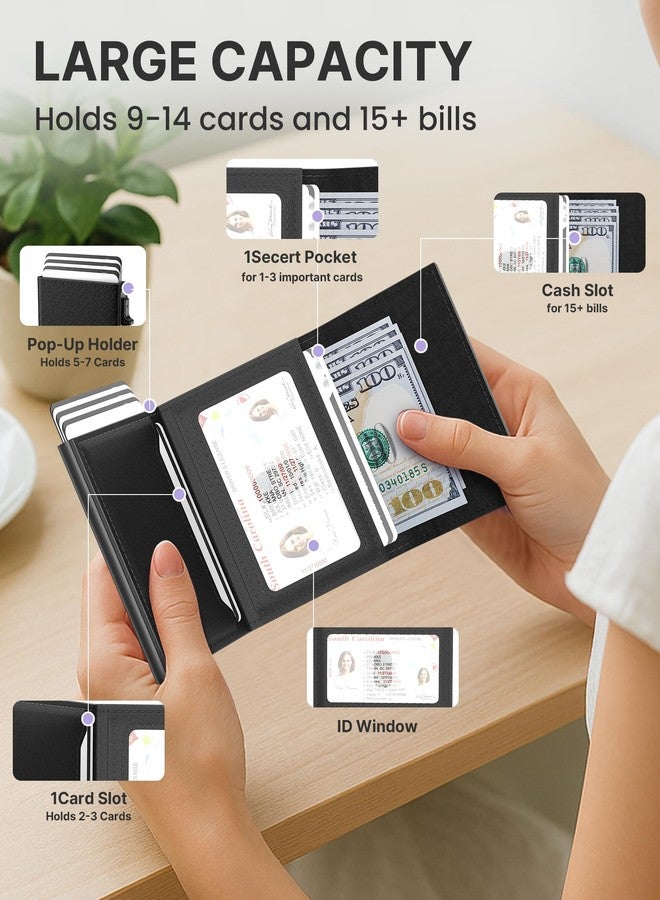 typecase Womens Wallet Card Holder, Onyx Noir, 3.86 * 2.56 * 0.83 IN, Minimalist - Image 3