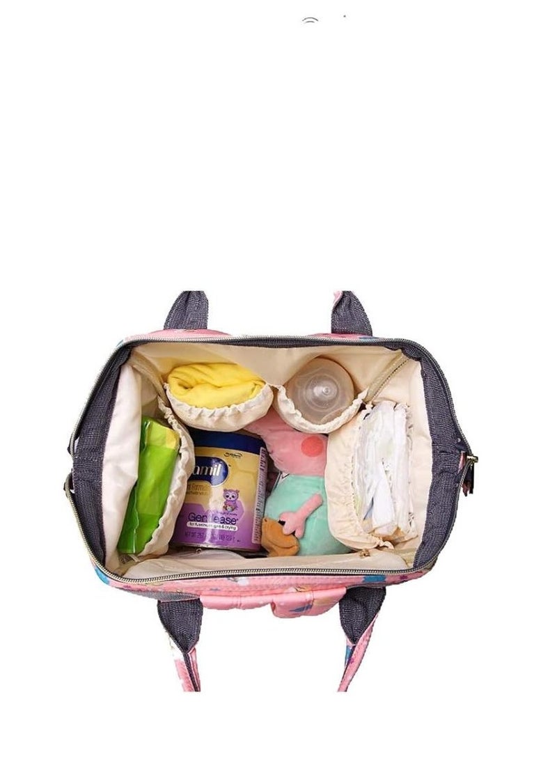 Sunshine Baby Multifunctional Waterproof Baby Diaper Bag Backpack Baby Care Backpack Travel Supplies For Mom (Multi Color)  - Image 4