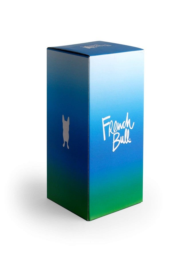 French Bull Stainless Steel Leak Proof Hot Lunch Thermos Vacuum Insulated Food Soup Jar Container, Easy Grip Lid, 16oz, Blue Ombre (71134) - Image 3