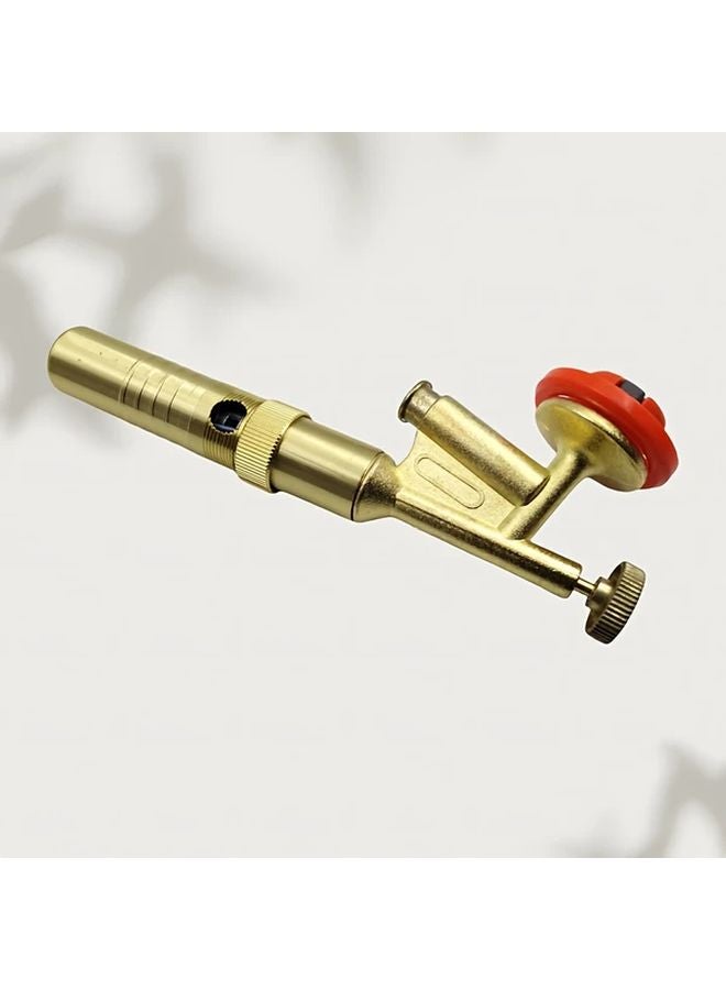 Professional Kitchen Torch Model 809 Golden Red Design for Sushi Caramelizing Baking Grilling Durable Metal - Image 1