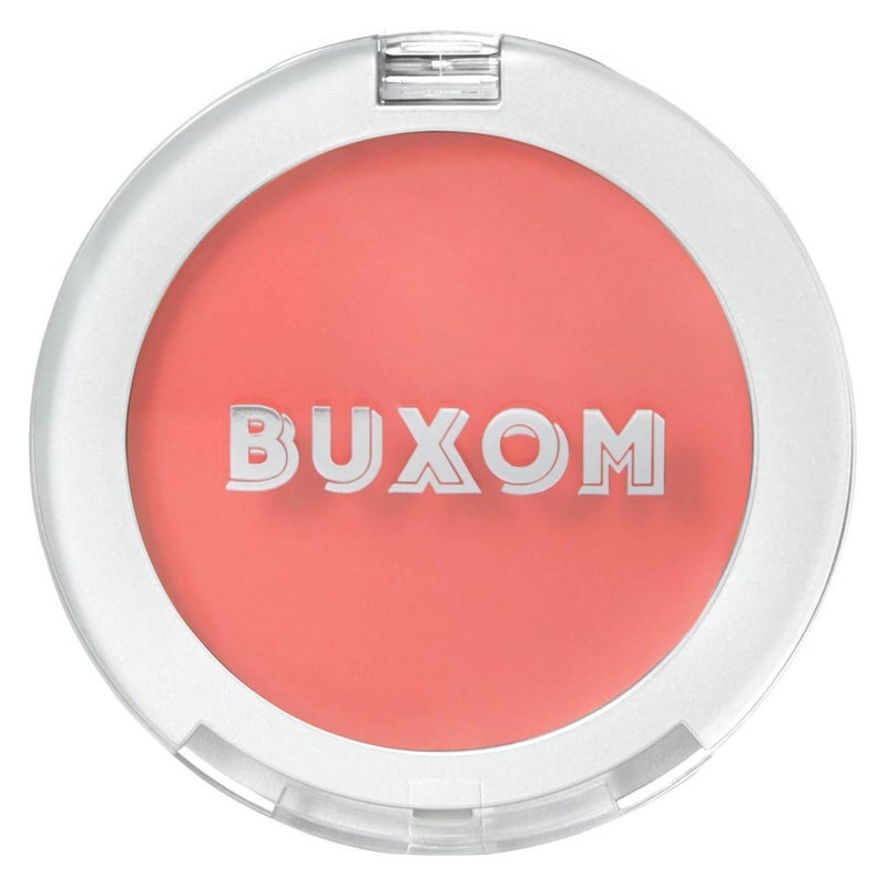 BUXOM Plump Shot Peptide Plumping Blush, Coral Sheer - Image 1