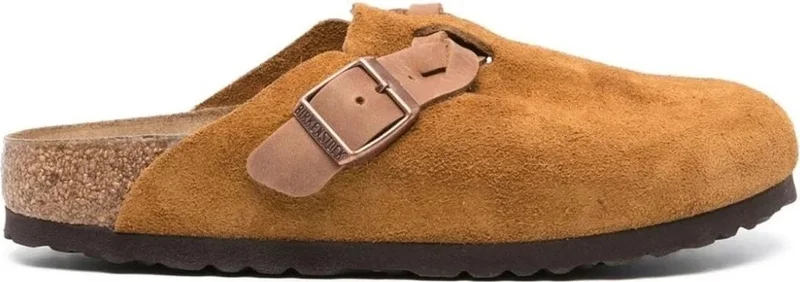 BIRKENSTOCK Boston Vl Braided Brown Women's Slippers