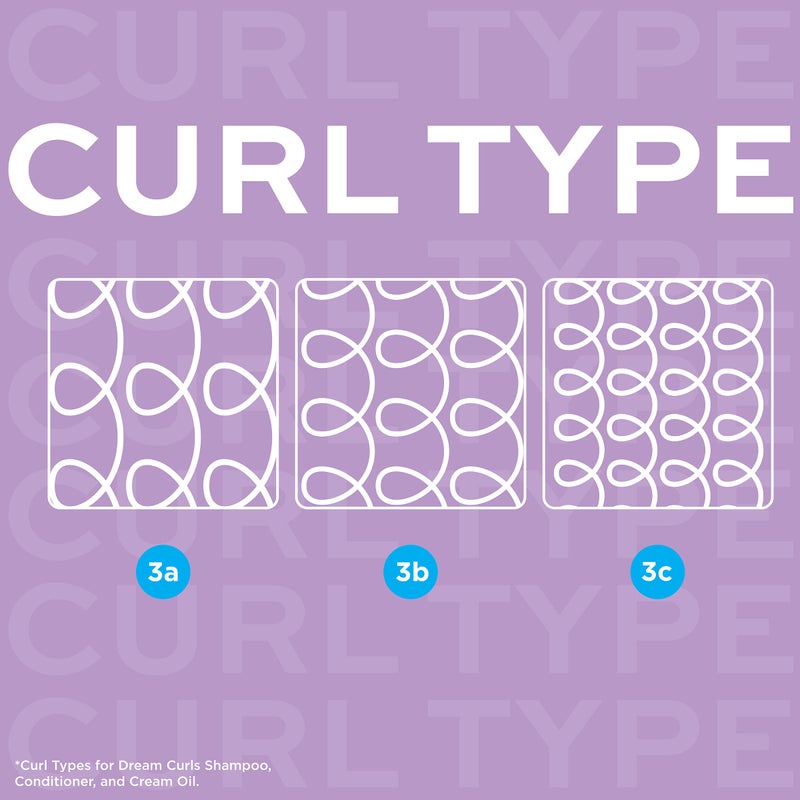 John Frieda شامبو جون فريدا لمكافحة التجاعيد، شامبو فريز إيز دريم كيرلز، شامبو خالي من SLS/SLES للشعر المجعد، يساعد في التحكم في التجاعيد، مع تقنية تعزيز التجاعيد، 8.45 أونصة سائلة، عبوة من 2 - Image 3