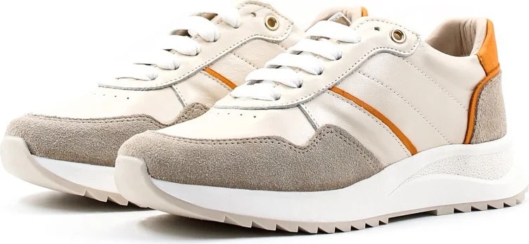 فاست ستيب Genuine Leather Women's Sneakers 846ZA07