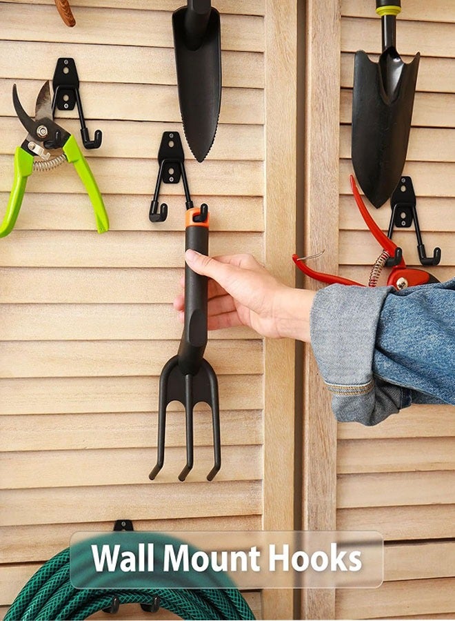 Generic Garage Hooks, 2 Pack Wall Mount Hooks, Garage Hanging Garden Tool Organizer, Heavy Duty U-Hooks Tool Storage Organizer for Hanging Ladders, Hose, Bulk Items  - Image 5