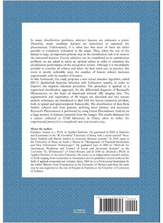 null - Supervised Classification of Thermal High-Resolution Infrared Images: A case study for the diagnosis of Raynaud's Phenomenon - Image 1