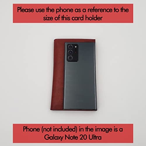 ag wallets Genuine Leather Mens Long ID 19 Credit Card Security Wallet (RFID_Burgundy) - Image 5