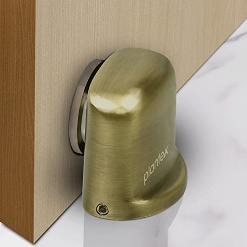 Plantex Door Catch Holder for Home/Office/Hotel/Door Stopper for Home/Magntic Door Stopper/Stops for Main Door - Set of 4 (193-Brass Antique) - Image 1