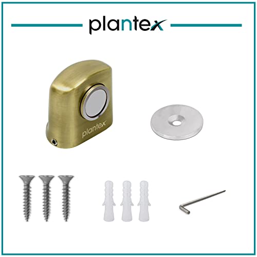Plantex Door Catch Holder for Home/Office/Hotel/Door Stopper for Home/Magntic Door Stopper/Stops for Main Door - Set of 4 (193-Brass Antique) - Image 5