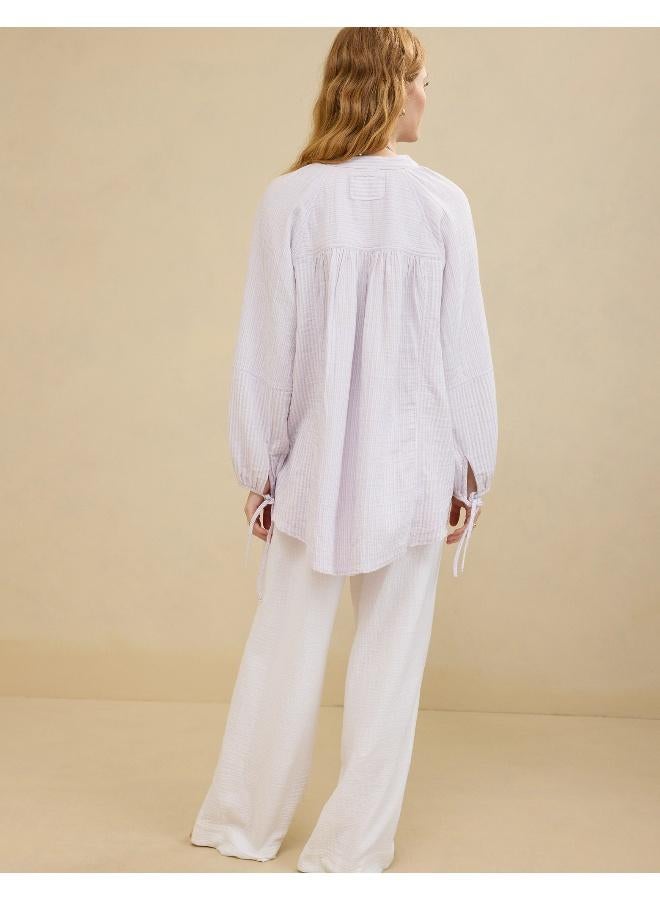 Aerie Daybreak Cover Up Shirt - Image 4