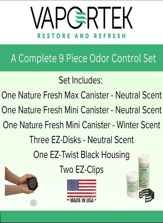 Vaportek Fresh & EZ Combo Pack, Home, Small Business and Industrial Odor Control - Image 2