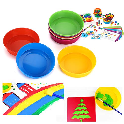 BTSKY أطباق فرز بلاستيكية من بي تي إس كاي، مجموعة ألوان متنوعة من 10 قطع - Image 5