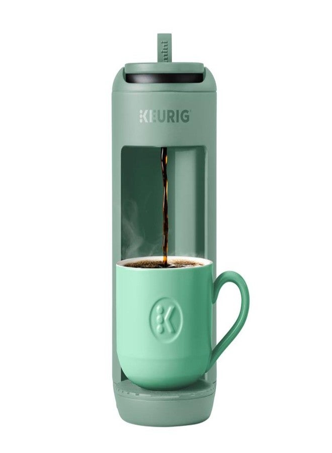 كيوريج ماكينة تحضير القهوة Keurig K-Mini Mate أحادية الاستخدام، لون أخضر فاخر - Image 1
