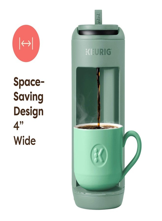 كيوريج ماكينة تحضير القهوة Keurig K-Mini Mate أحادية الاستخدام، لون أخضر فاخر - Image 2