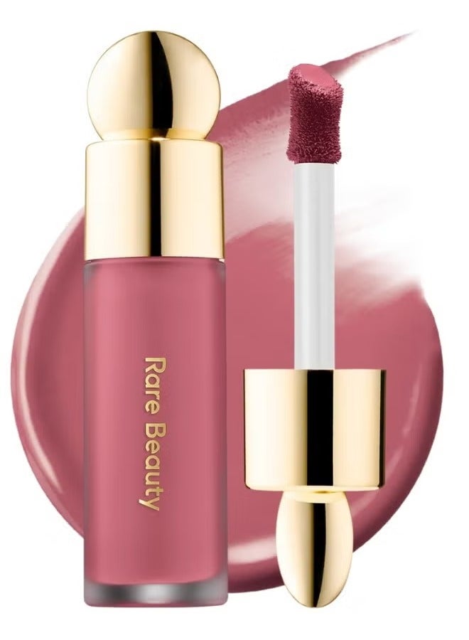 Rare Beauty by Selena Gomez Soft Pinch Liquid Blush – Believe - True Mauve, 7.5ml) | Weightless, Long-Lasting, Buildable Liquid Blush for a Natural, Radiant Glow - Image 1