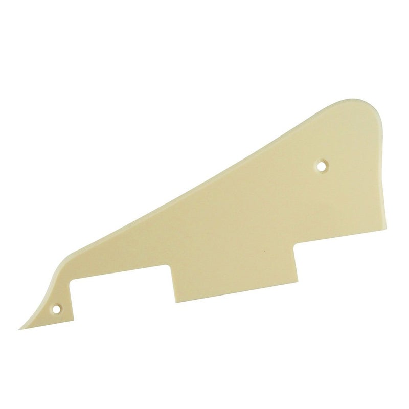 FLEOR 1Ply Cream Pickguard Back Plate Screws Set & Toggle Switch Plate(Cream) & Bracket Fit LP Style Guitar Pickguard Replacement - Image 3