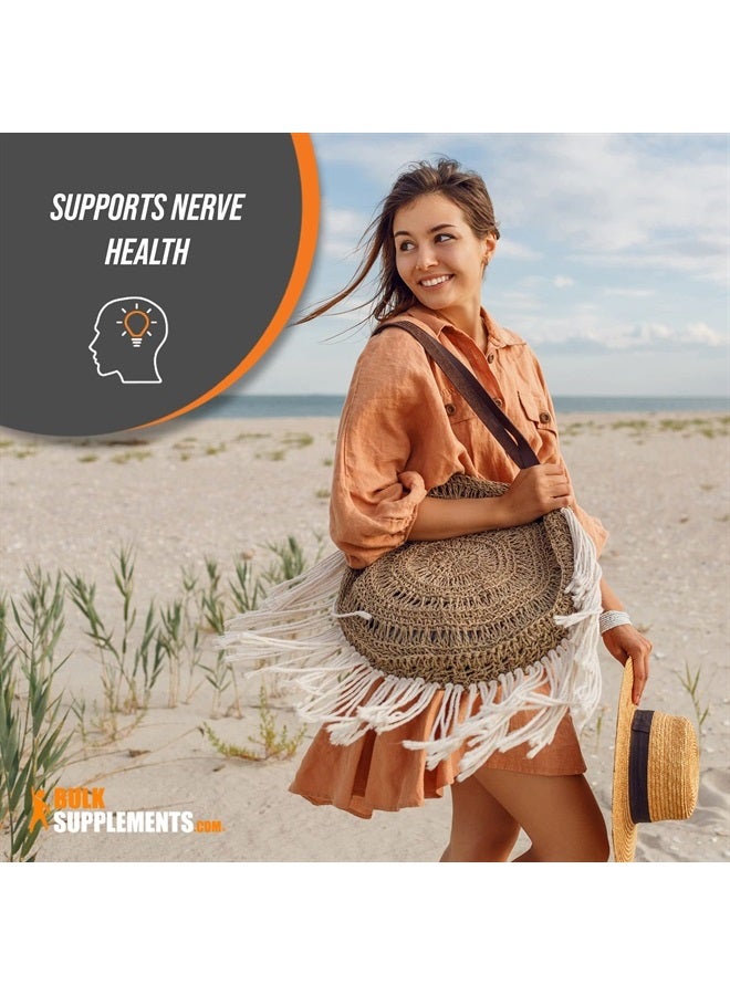 BulkSupplements .com Benfotiamine Powder - B1 Benfotiamine Powder - Benfotiamine 150mg Supplement - Thiamine B1 Supplement - B1 Vitamin - Nerve Support (100 Grams - 3.5 oz) - Image 3