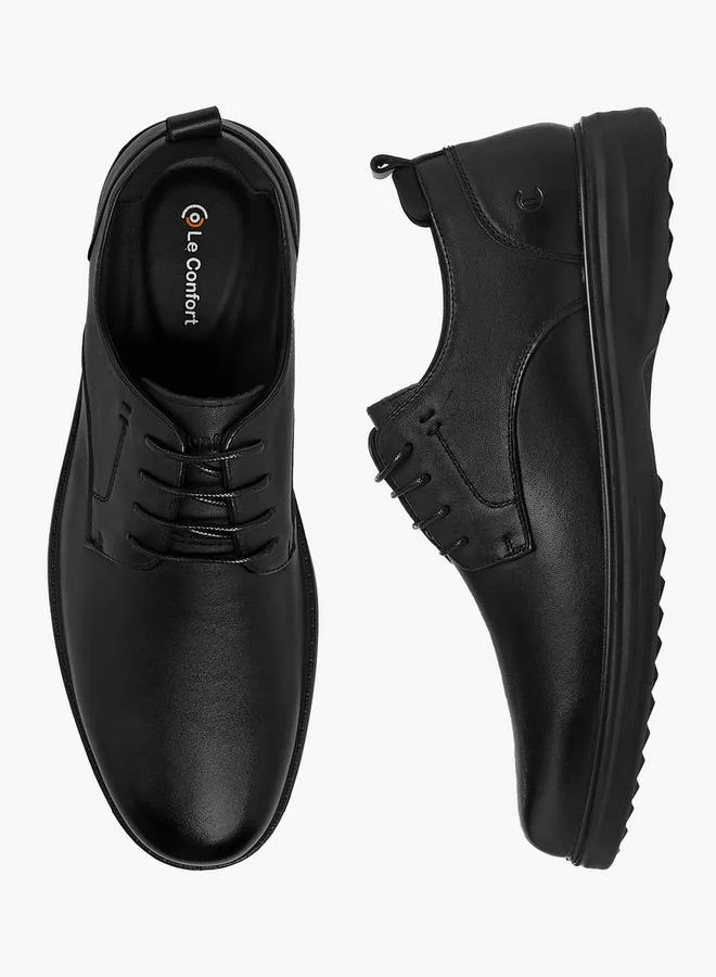 Le Confort Solid Lace-Up Derby Shoes