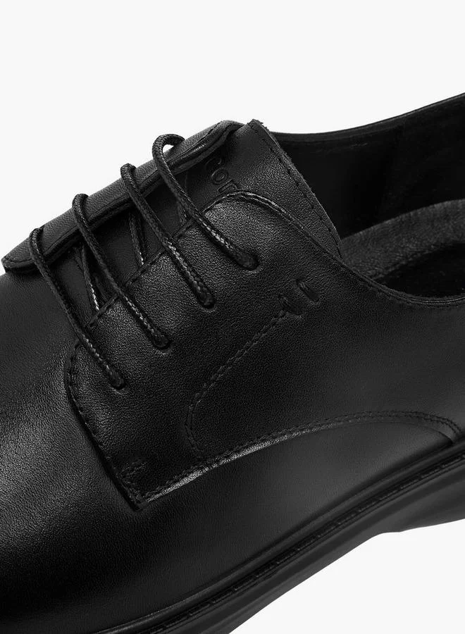 Le Confort Solid Lace-Up Derby Shoes