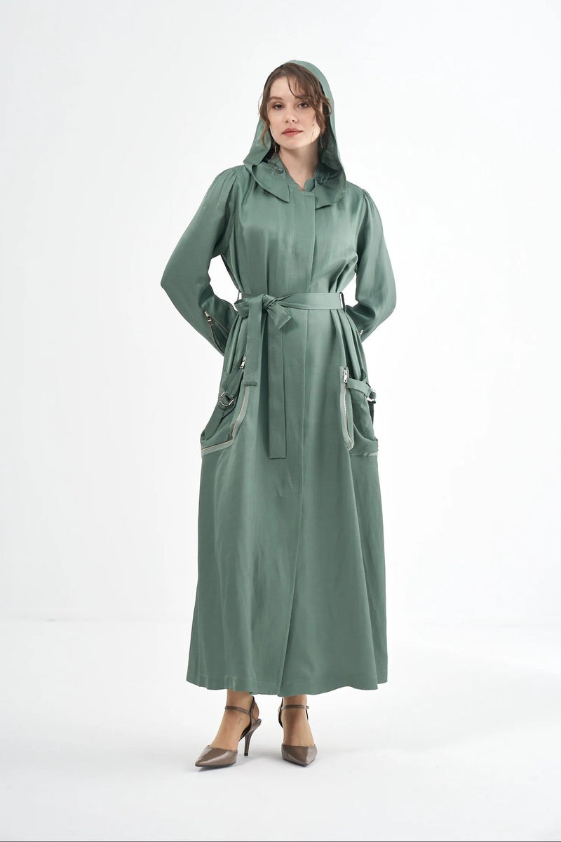 MissWhence The Ivory Oasis Overcoat - Stone - Image 5