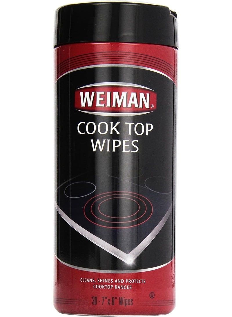 Weiman Cooktop Quick Wipes, 30 ct - Image 1