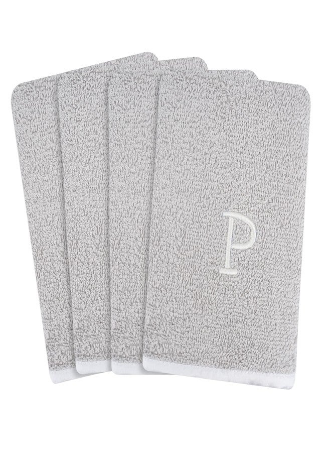 LUSH & BEYOND Lush and Beyond, 500 GSM Face Towel Pack of 4- | 100% Cotton |Ultra Soft, Absorbent & Quick Dry Towel for Gym, Pool, Travel, Spa and Yoga, Size 12x12 Inches(Grey P) - Image 5
