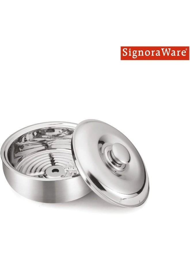 Signoraware Casserole Serving Bowl Container with Coaster, Insulated Stainless Steel - Image 2