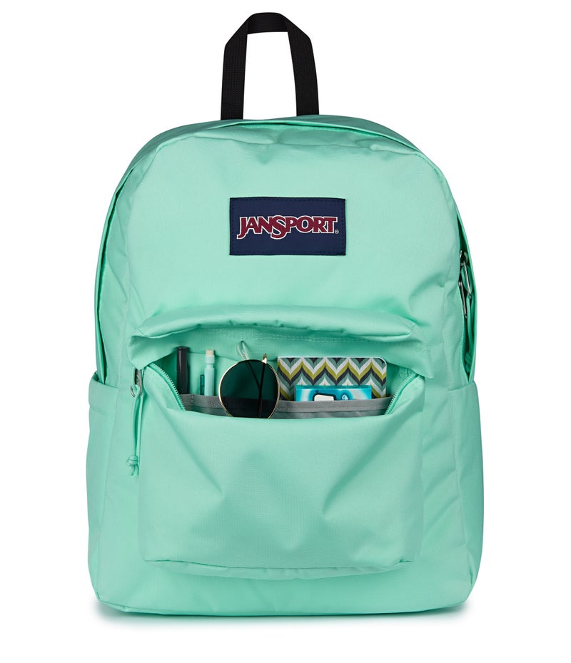 JanSport Superbreak Plus Magic Mint Backpack - Image 3