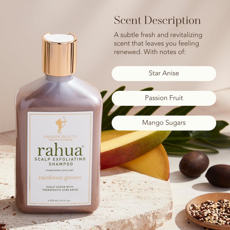 Rahua Scalp Exfoliating Shampoo, Vegan, Gently Cleanses Scalp & Removes Buildup, Botanical Formula with Star Anise, Organic Mango & Passion Fruit, Cruelty-Free, Paraben & Sulfate Free, 9.3 Fl Oz - Image 5