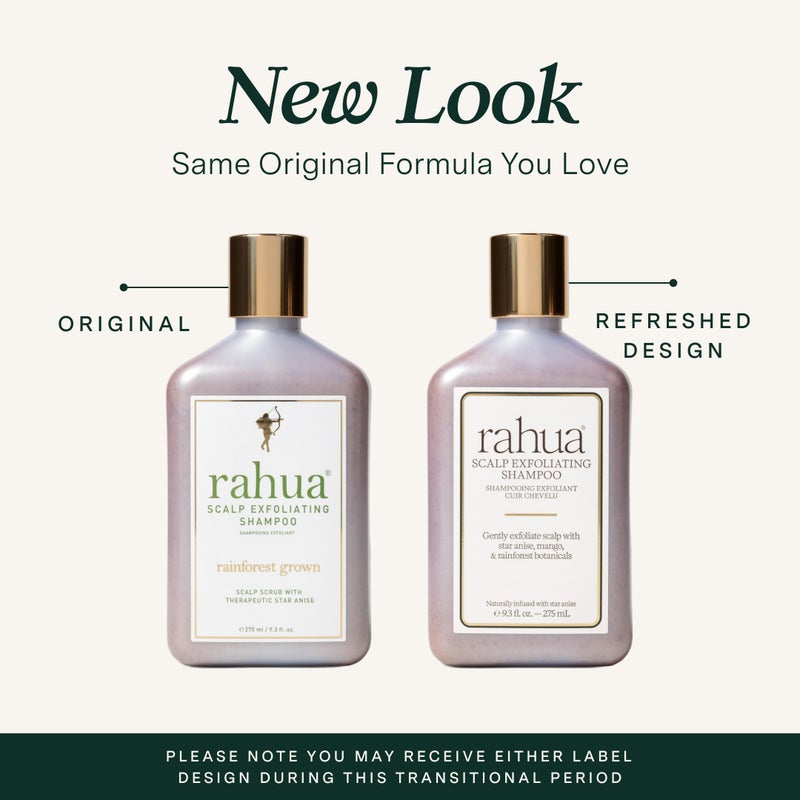 Rahua Scalp Exfoliating Shampoo, Vegan, Gently Cleanses Scalp & Removes Buildup, Botanical Formula with Star Anise, Organic Mango & Passion Fruit, Cruelty-Free, Paraben & Sulfate Free, 9.3 Fl Oz - Image 2