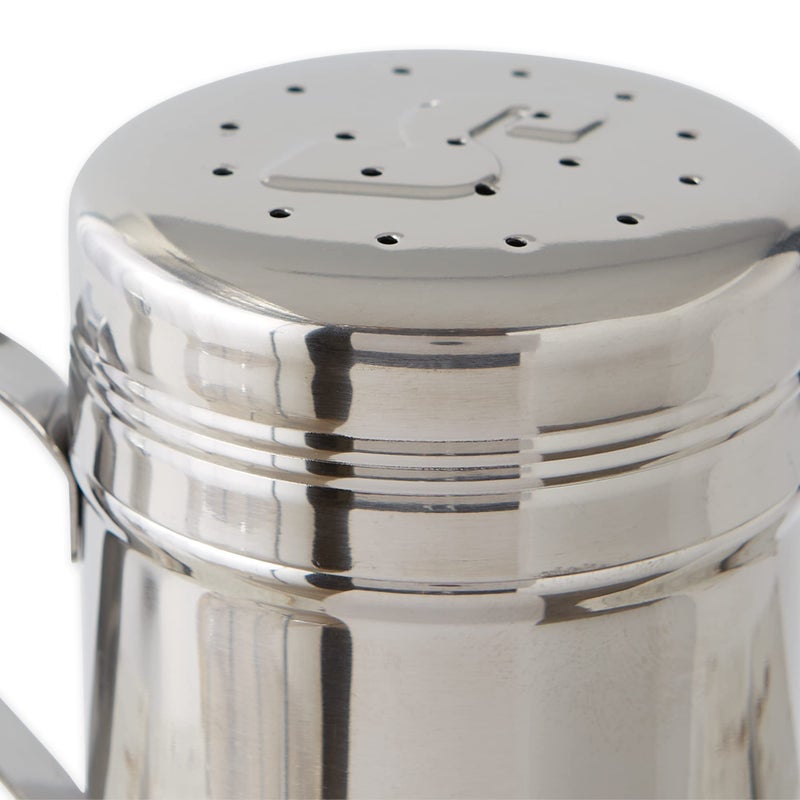 RSVP International RSVP International Endurance Kitchen Shaker Collection, Dishwasher Safe, Salt & Pepper Set, 10-Ounce, Stainless Steel  - Image 4