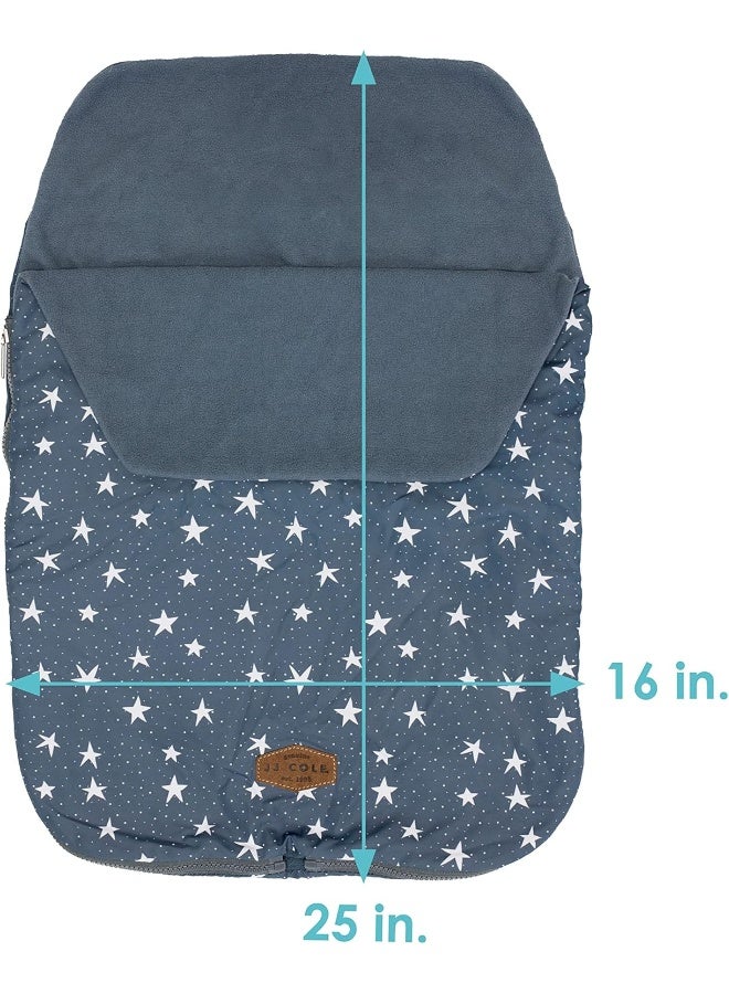 JJ COLE JJ Cole Baby Bundle 365 – Baby Car Seat Cover & Stroller Accessory – Lightweight Baby Bunting for Year Round Comfort - Image 2