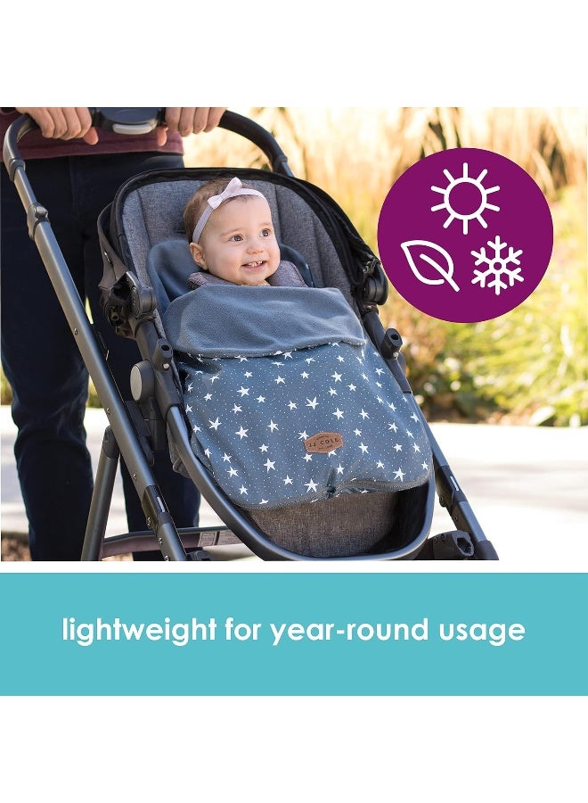 JJ COLE JJ Cole Baby Bundle 365 – Baby Car Seat Cover & Stroller Accessory – Lightweight Baby Bunting for Year Round Comfort - Image 3