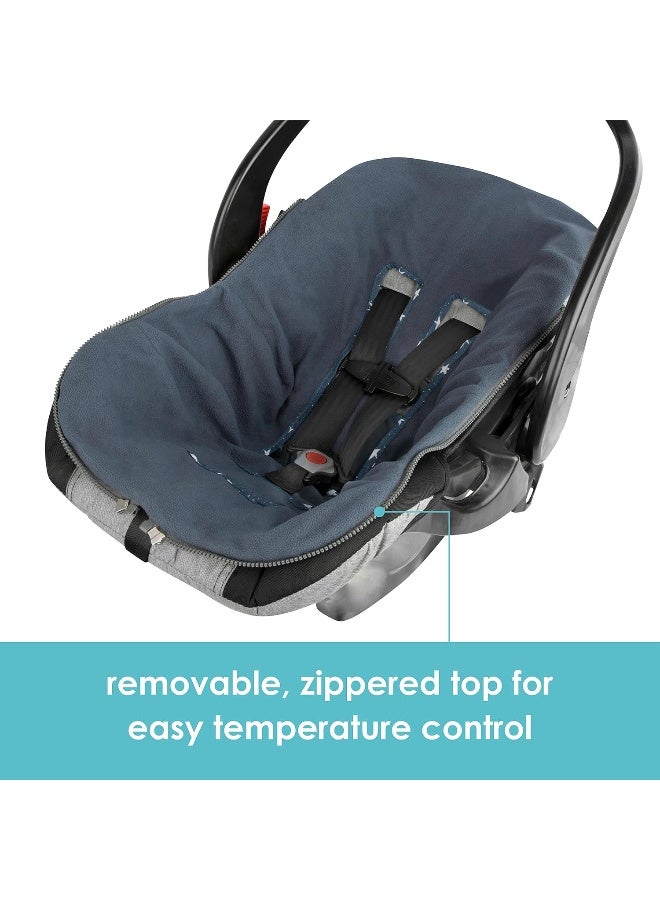 JJ COLE JJ Cole Baby Bundle 365 – Baby Car Seat Cover & Stroller Accessory – Lightweight Baby Bunting for Year Round Comfort - Image 5
