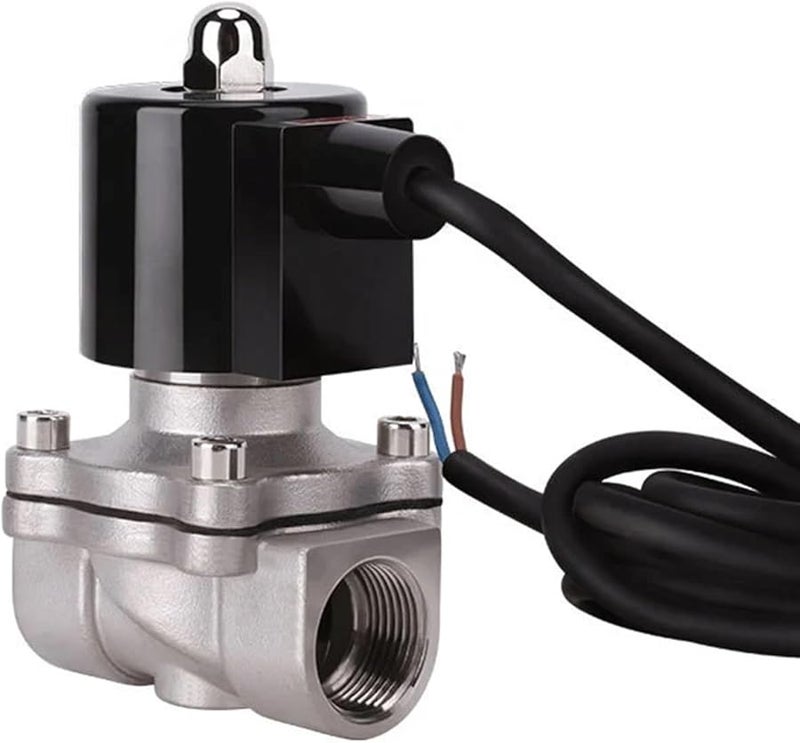 3 4 Inch Normally Closed 304 Stainless Steel Solenoid Valve BSP 230VAC NBR Seal - Image 2