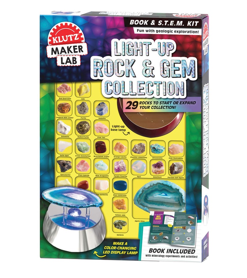 Klutz Light Up Rock & Gem Collection: Maker Lab STEM Kit - Image 4