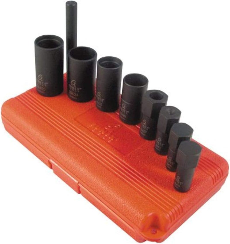 Sunex 2840 9 Piece Hubcap and Wheel Lock Removal Kit