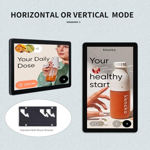 TouchWo 23.8 inch Capacitive Multi-Touch Screen Industrial Monitor, 16:9 Display 1920 x 1080P, Built-in Speakers, VGA, DVI & HD-MI Monitor for PC, POS, Small Business, Restaurant - Image 5
