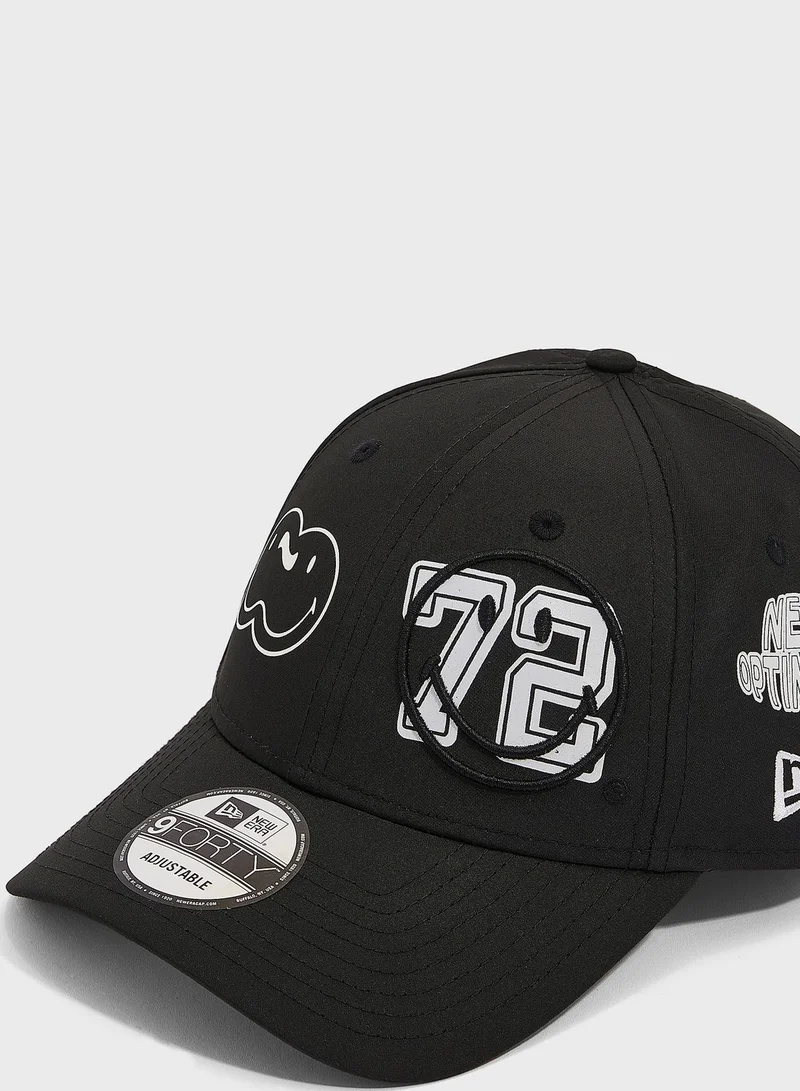NEW ERA Smiley 9Forty Life Sky Cap