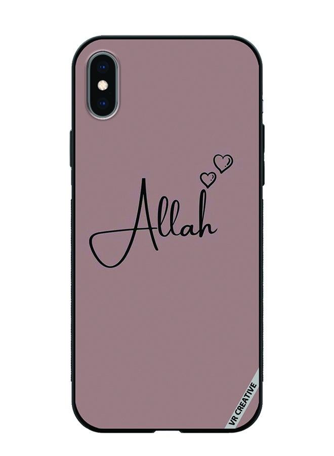 VR CREATIVE Protective Case Cover For Apple iPhone X/XS Allah Design Multicolour - Image 1