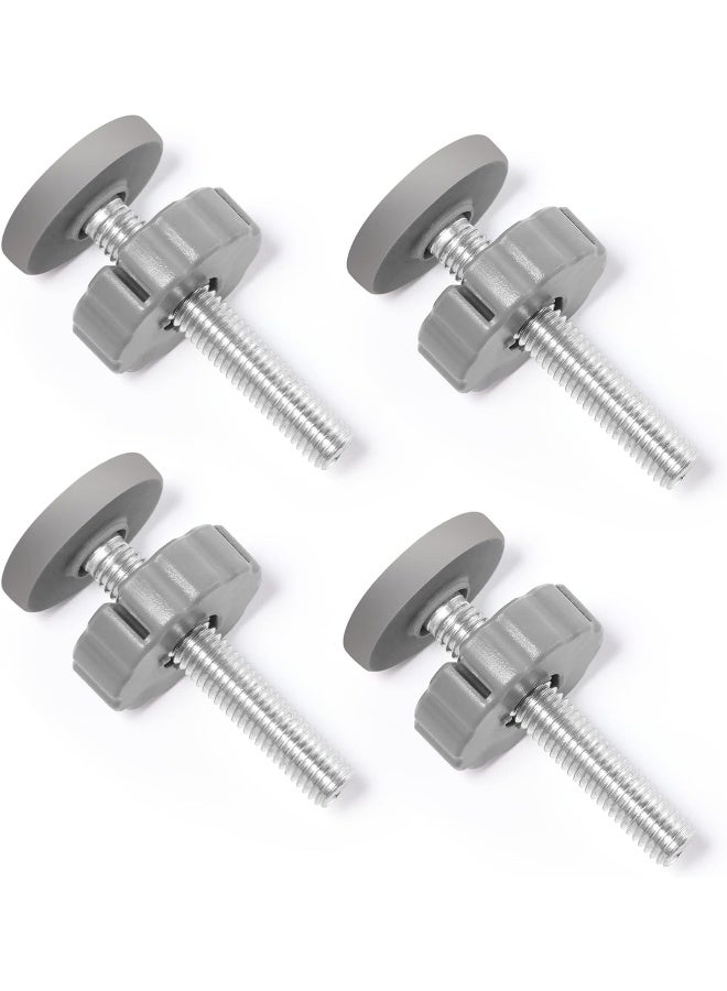 Babelio Pressure Gates Threaded Spindle Rods M10 (10 mm), Baby Gates Accessory Screw Bolts Kit Fit for All Pressure Mounted Walk Thru Gates - Image 1