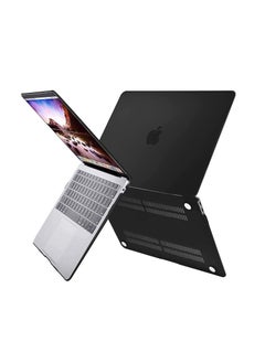 Generic MacBook Pro 14 inch Case 2021 2022 Release A2442 M1 Pro M1 Max with Liquid Retina XDR Display Touch ID Protective Plastic Hard Shell Case Cover Cover Black  - Image 3