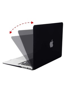 Generic MacBook Pro 14 inch Case 2021 2022 Release A2442 M1 Pro M1 Max with Liquid Retina XDR Display Touch ID Protective Plastic Hard Shell Case Cover Cover Black  - Image 2