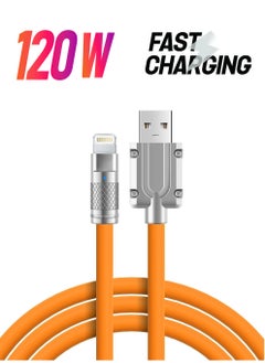 Apera BN58 iPhone Compatible 120W Watt 6A Super Fast Charging Data Cable 1 Meter Ios Cable  - Image 1