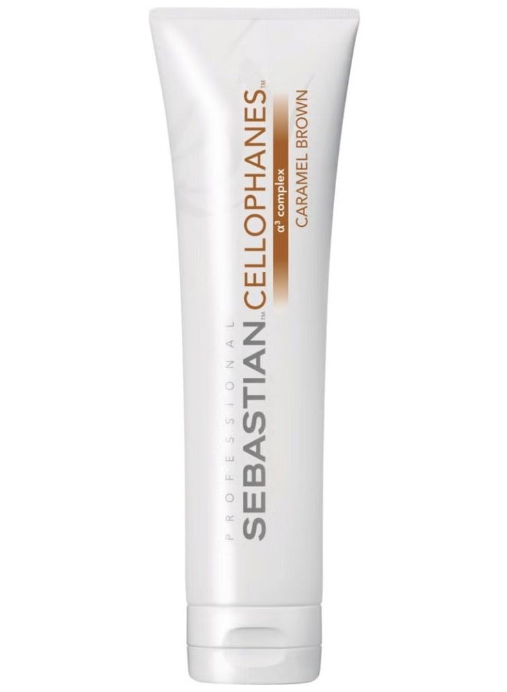 Sebastian Cellophanes Semi-Permanent Hair Dye without Ammonia -Caramel Brown 300ml - Image 1